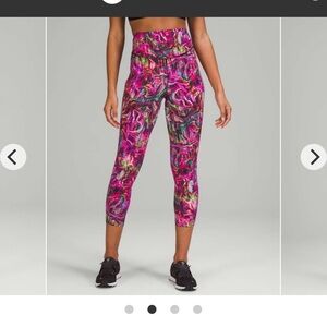 Lululemon Base Pace High-Rise Running Tight 25. Pink. Size 4